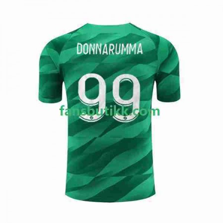 Fotballdrakt Paris Saint-Germain Donnarumma 99 Keeper Hjemmetrøye 2023-2024 Kortermet